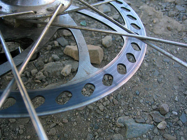 тормозной диск велосипеда