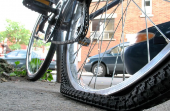 Как надеть покрышку на колесо велосипеда