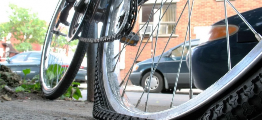 Как надеть покрышку на колесо велосипеда