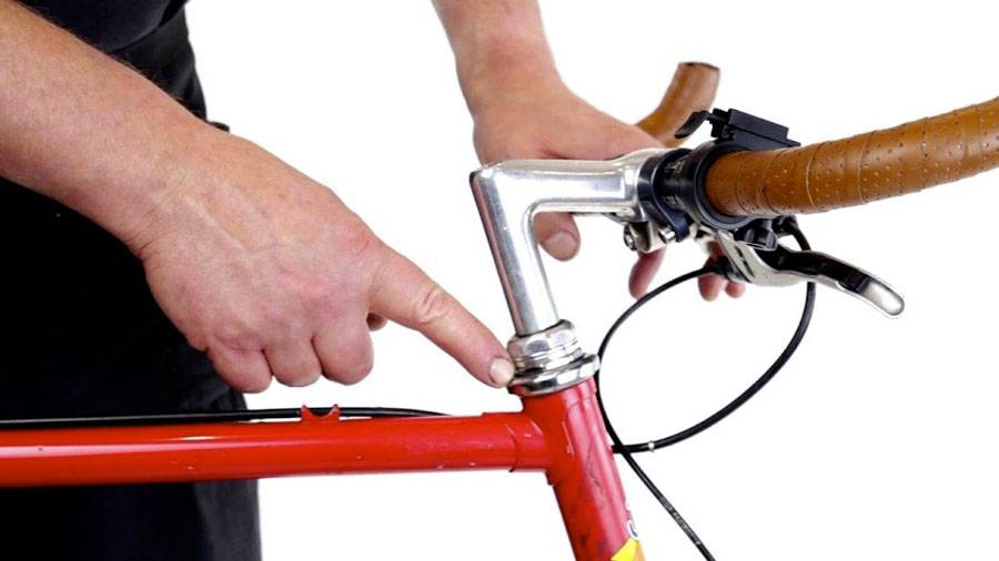 как снять руль с простого велосипеда
