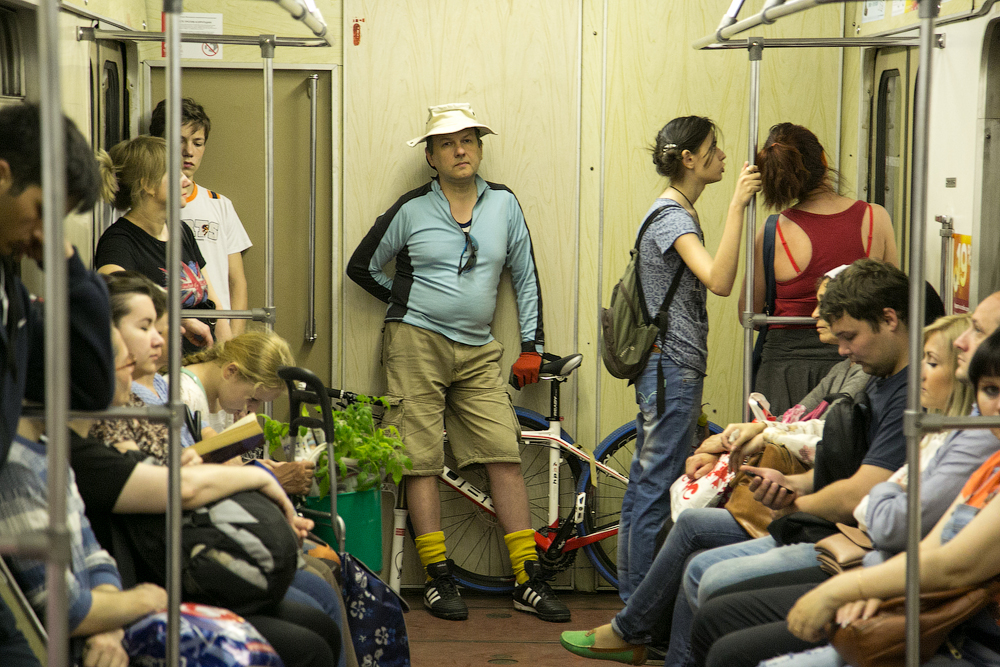 перевозка велосипеда в метро